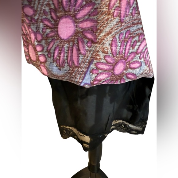 TRINA TURK Los Angeles Silk Rory Luxury Multi-Color Knee-Length Sheath Dress 2 - Picture 5 of 14